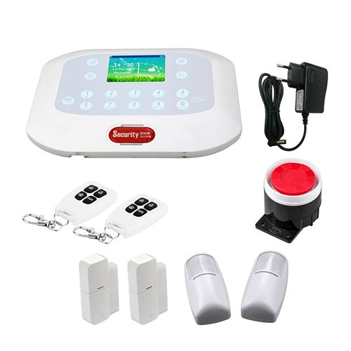 DY-GSM50A 8 in 1 Kit 315MHz / 433MHz Wireless GSM/PSTN Intelligent Anti-Burglar Alarm System, Touch Panel LCD Screen, DY-GSM50A DY-GSM50A 8 in 1 Kit 315MHz / 433MHz Wireless GSM/PSTN Intelligent Anti-Burglar Alarm System, Touch Panel LCD Screen, DY-GSM50A